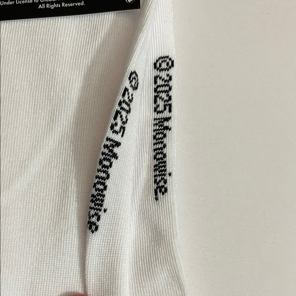 Ozzy Osbourne White and Black Socks. Official Merchandise. Music Memorabilia - Picture 2 of 4